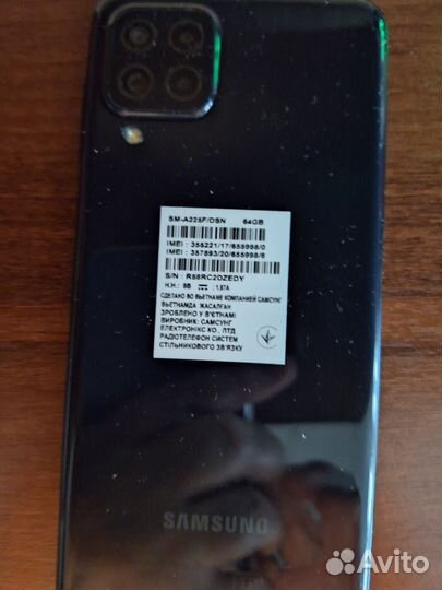 Samsung Galaxy A22, 4/64 ГБ