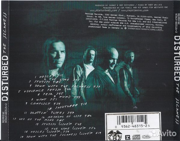 Disturbed - Sickness (CD)