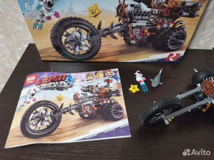 Аналог Lego Хеви метал мотоцикл Железной бороды