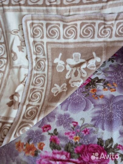 Одеяло байковое детское