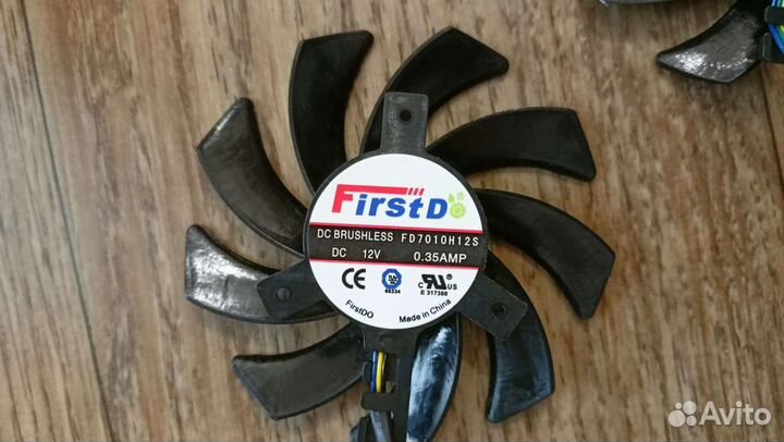 Вентиляторы для видеокарты