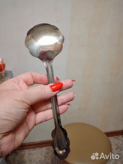 Ложка мельхиоровая СССР