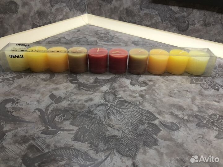 Свечи IKEA genial набор 10 шт. новые