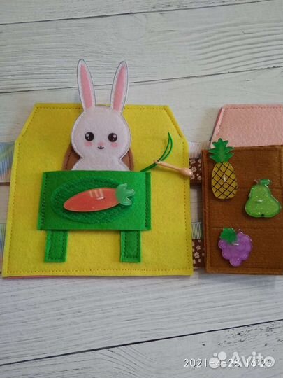 Домики из фетра