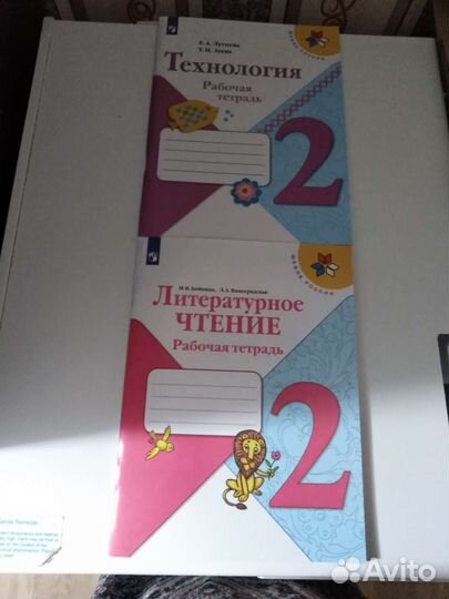 Рабочая тетрадь по технологии и лит. чтению 2 кл