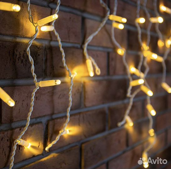 Гирлянда уличная бахрома