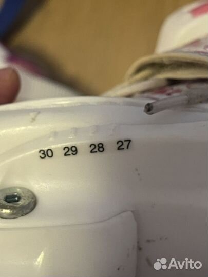 Коньки раздвижные 27-30 + чехлы