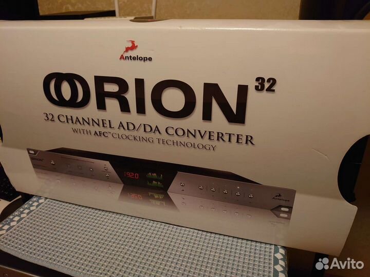 Аудиокарта 32 цап- 32 ацп Antelope Orion 32