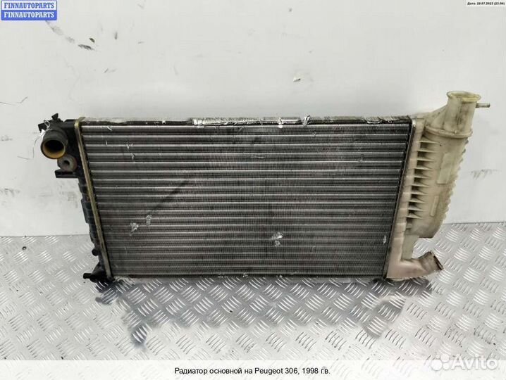 Радиатор Peugeot 306, 1998 1.6 Бензин