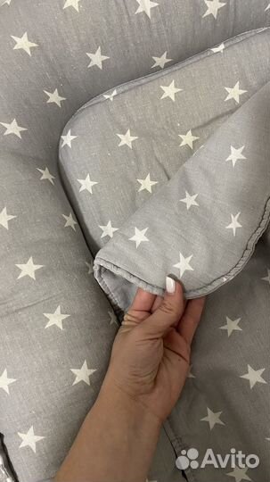 Кокон гнездышко (комплект в детскую кроватку)