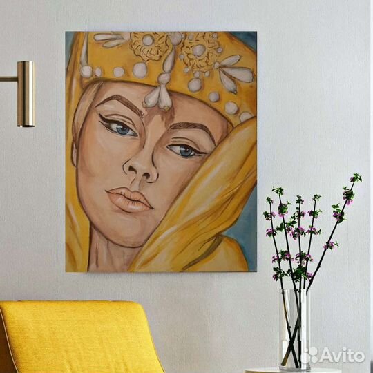 Интерьерная картина Анжелика