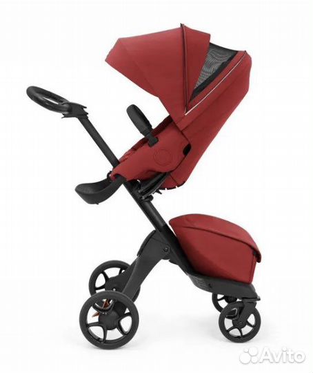 Коляска stokke xploryx 2/1 красная