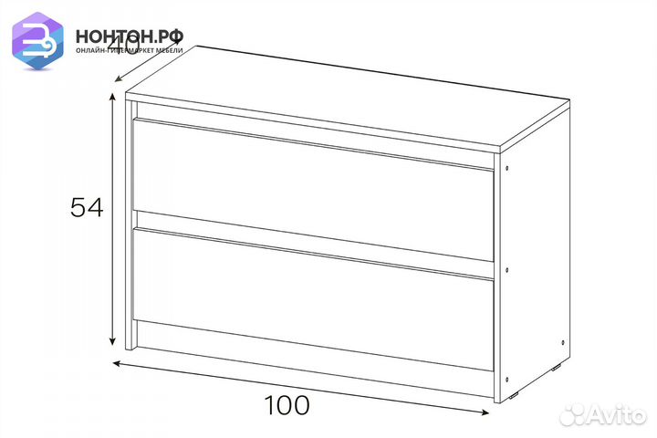 Тв-тумба Айден 1000 шифер серый