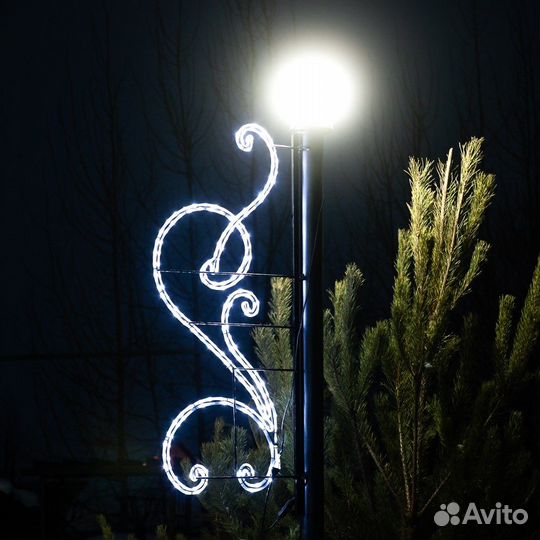 Световые консоли новогодние