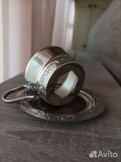 Подстаканники. Мельхиор СССР