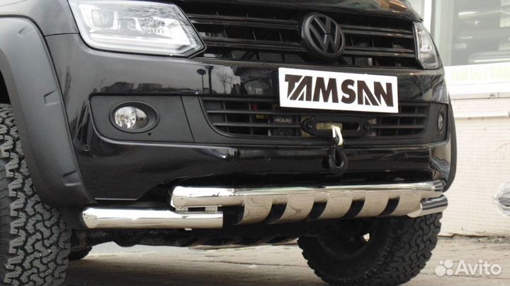 Защита передняя бампера Volkswagen Amarok 2010+