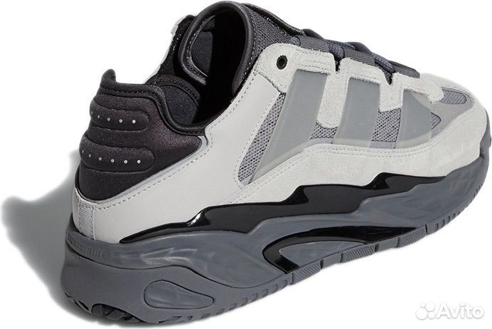Кроссовки adidas niteball grey