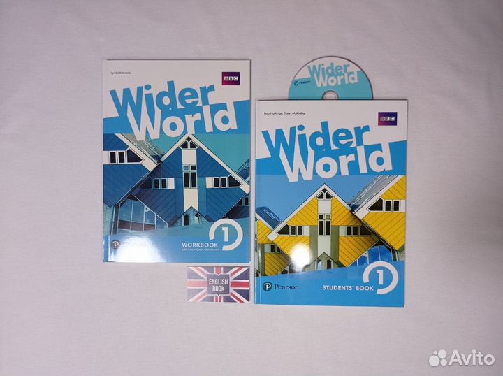 Wider world 1 / комплект (SB, WB,CD) новый