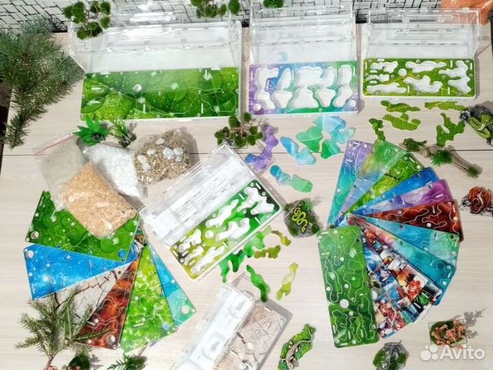 Муравьиная ферма с муравьями