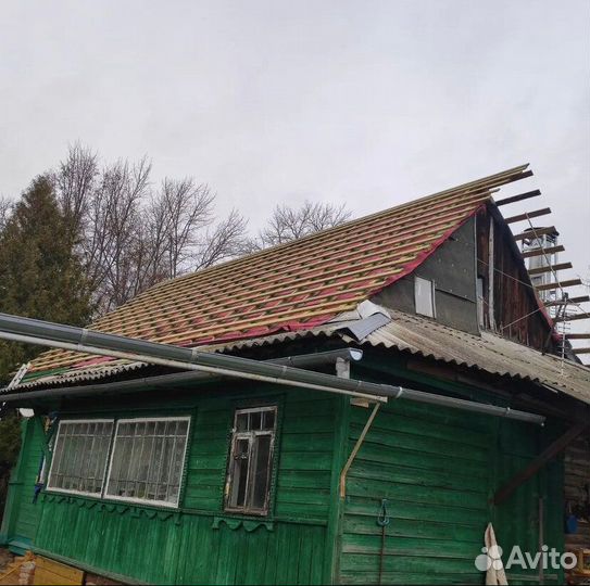 Крыша кровельные работы