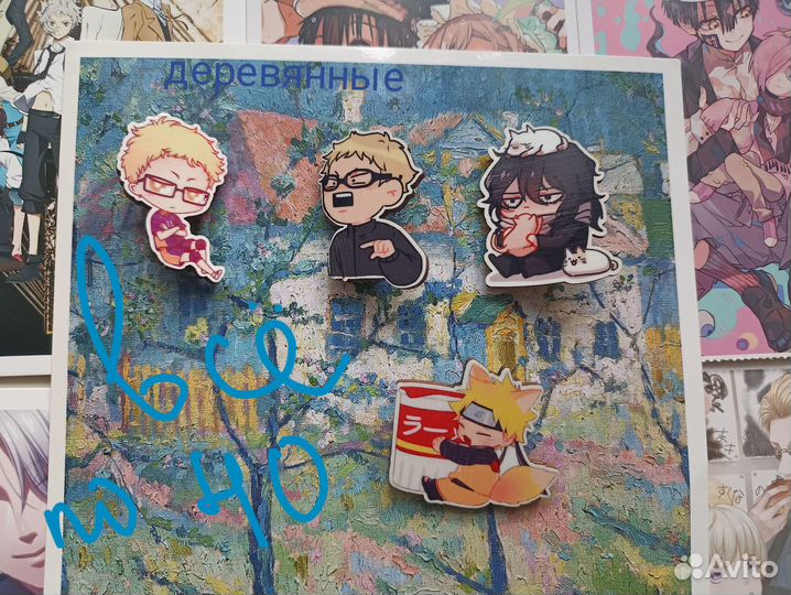 Аниме значки