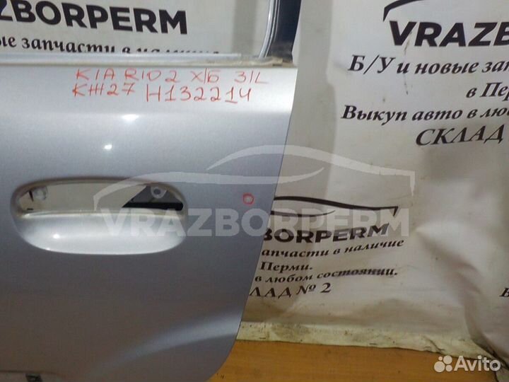 Дверь задняя Kia RIO