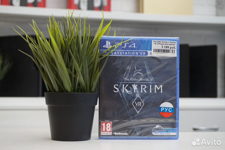 The Elder Scrolls V Skyrim VR PS4,русская версия