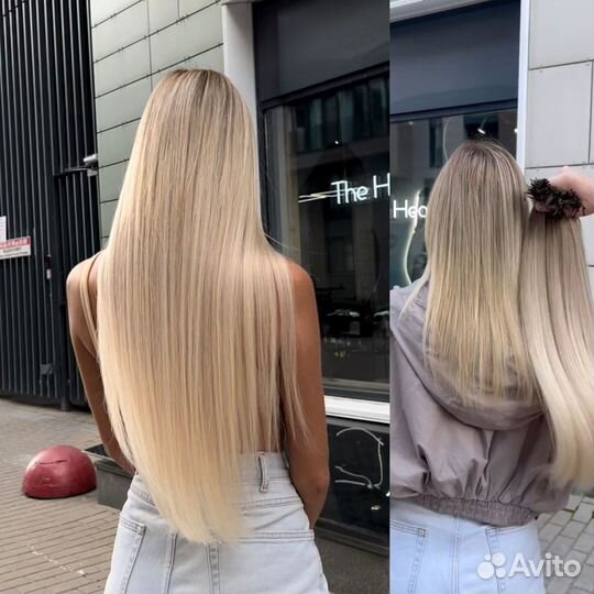 Наращивание волос/Голливуд/Кератин/Ботокс