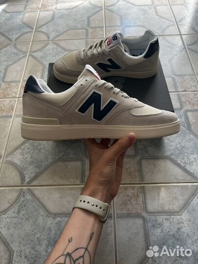 Кеды New balance 574 бежевые