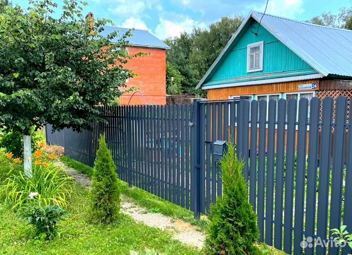 Заборы из профнастила с установкой