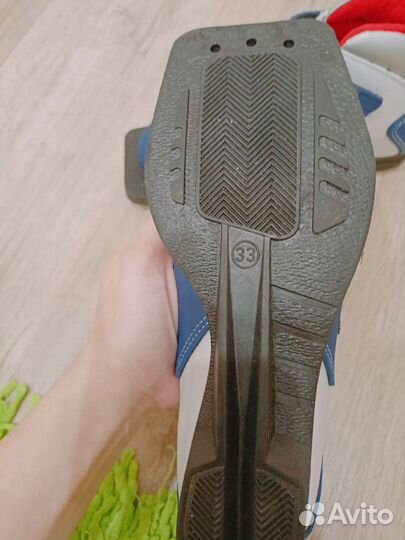 Лыжные ботинки 33р. Стелька 22см