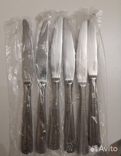 Ножи столовые на 6 персон