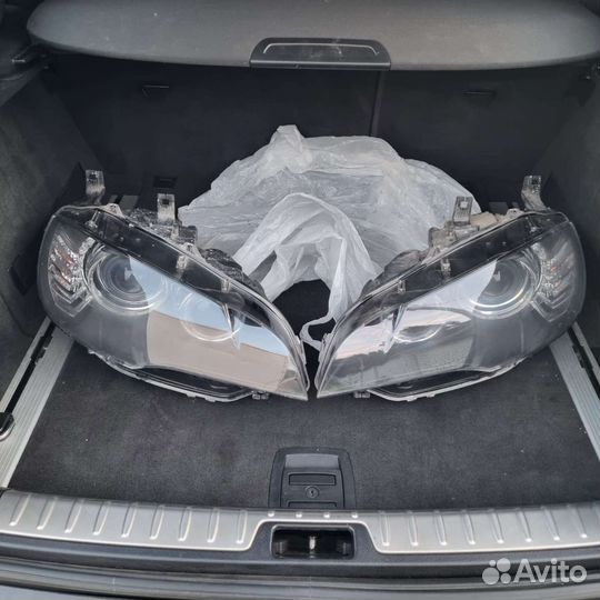 Фары BMW x6 X6M e71 x5m e70 оригинал всборе