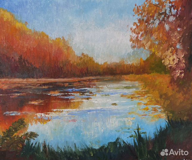 Картина маслом в интерьер