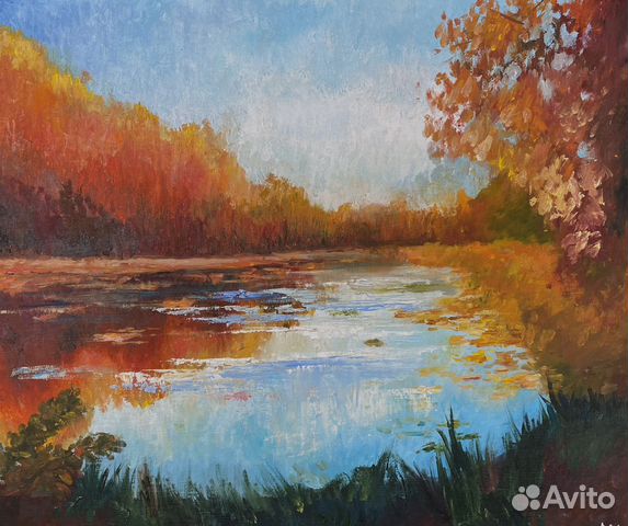 Картина маслом в интерьер