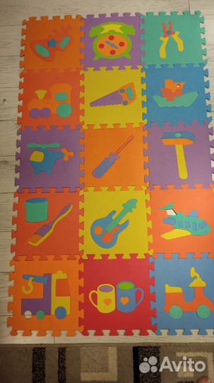 Детский коврик пазл