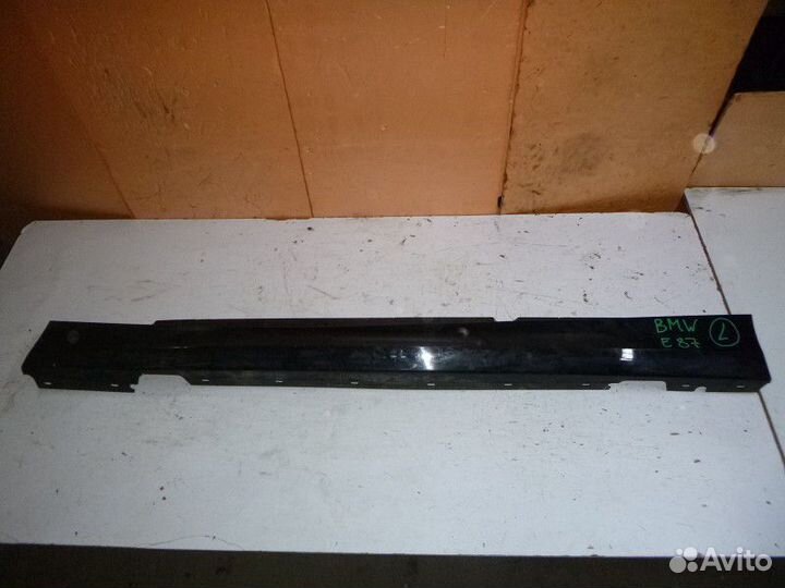 Накладка на порог левая BMW E87/E81 2004-2011