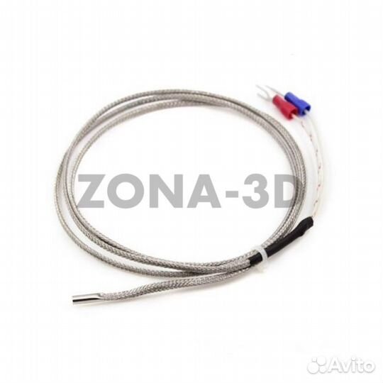 Термопара K-type (до 600C) в термокапсуле 3*15*1