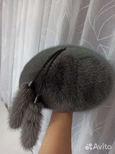 Шапка норковая женская