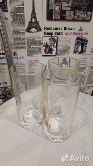Стаканы новые 6шт