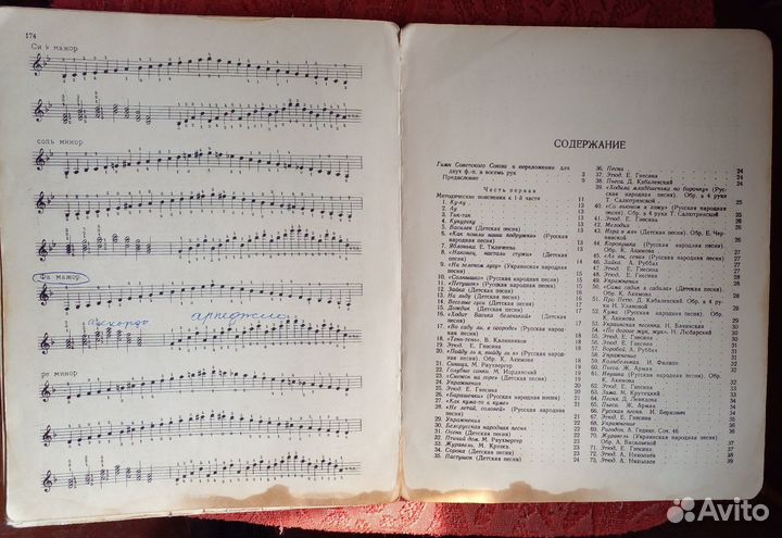 Школа игры на фортепиано. 1955 год. 