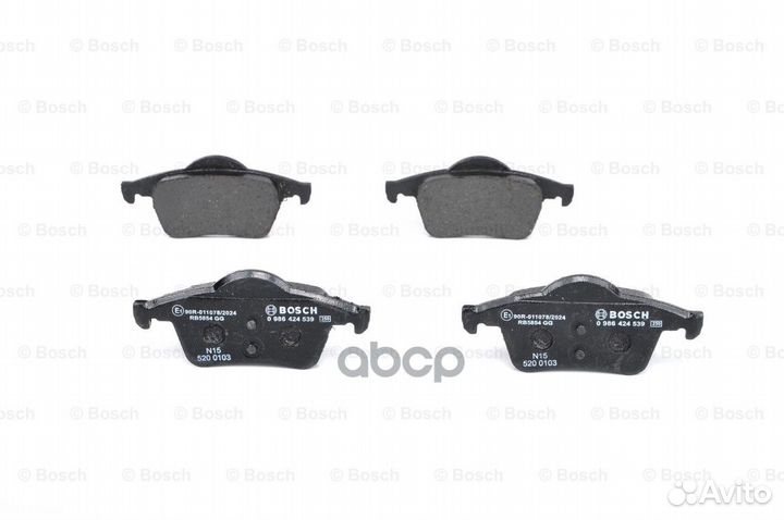 Колодки тормозные дисковые задн volvo: S60 2.0