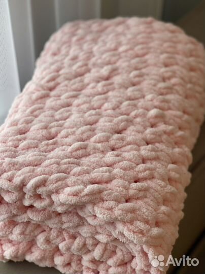 Плед детский плюшевый