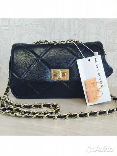 Сумка натуральная кожа Natale Navetta