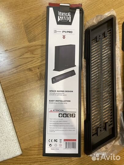 Вертикальная подставка для ps4 pro 2 шт