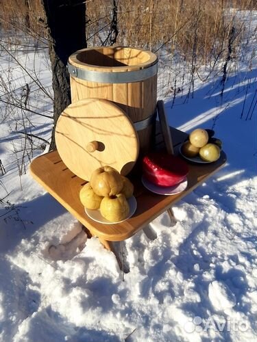 Кадка дубовая