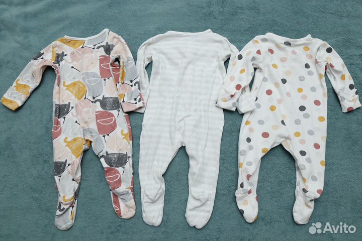Комплект слипов Mothercare 3-6 месяцев