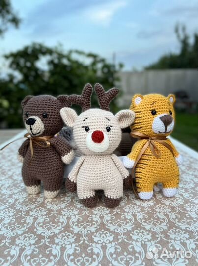 Вязанные игрушки амигуруми