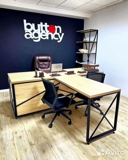 Мебель для офиса в стиле лофт