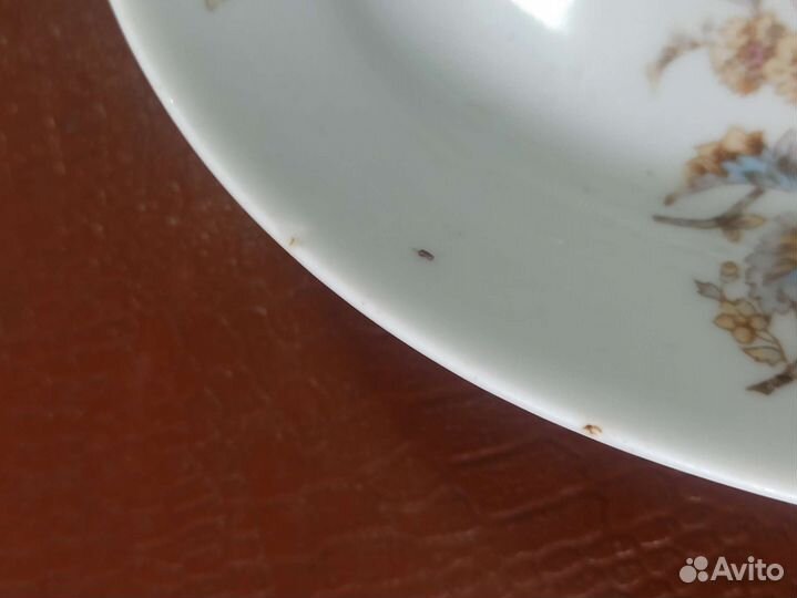 Блюдо антикварное Кузнецов старинное